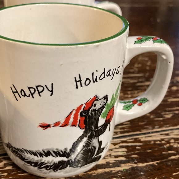 Vintage set of 4 Suzy’s Zoo holiday tea cups 1976 - Picture 3 of 11